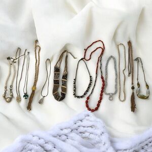 12 Necklace Jewelry Bundle – Unique Styles, Perfect for Resale or Gifting